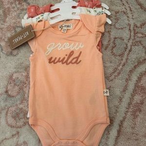 3 pack baby romper onesie